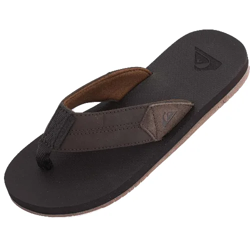 Japonki Quiksilver Coastal Oasis Ii Brązowe