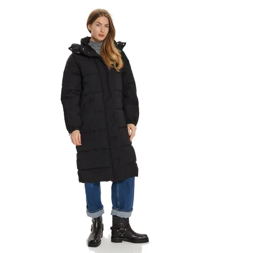 JDY Kurtka zimowa Flotte 15330181 Czarny Regular Fit