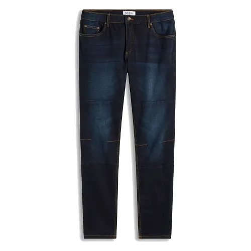 Jeansy regular fit, tapered w wygodnym fasonie