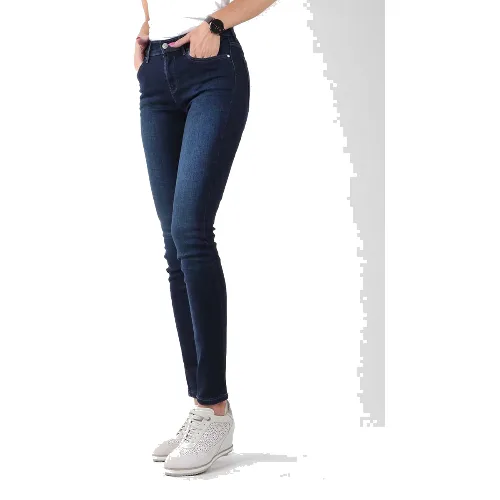 Jeansy Wrangler High Rise Skinny Subtle Blue W27HX786N