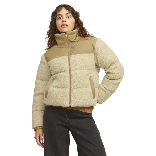 JJXX Kurtka zimowa Lisa 12258398 Beżowy Regular Fit