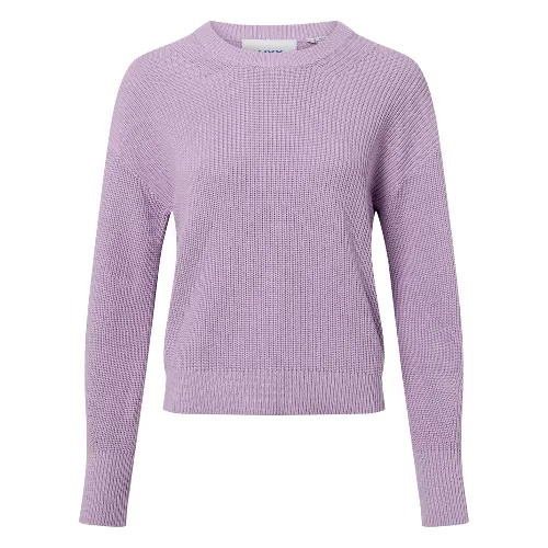 JJXX sweter z dzianiny - JXMila Kobiety Bawełna lila