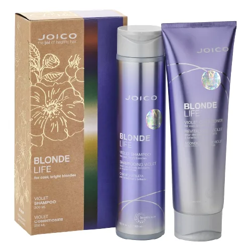 Joico Zestaw: Blonde Life Violet, Szampon + Odżywka