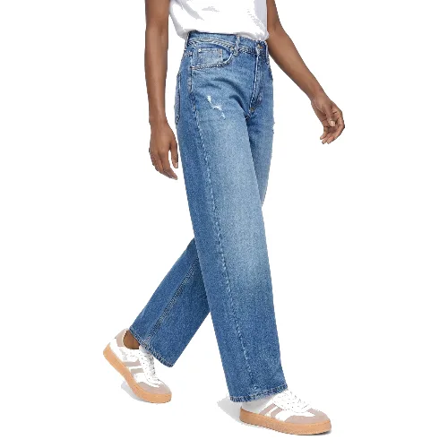 Joop Jeans Dżinsy o szerokim kroju - Maxine Kobiety Bawełna niebieski, 28