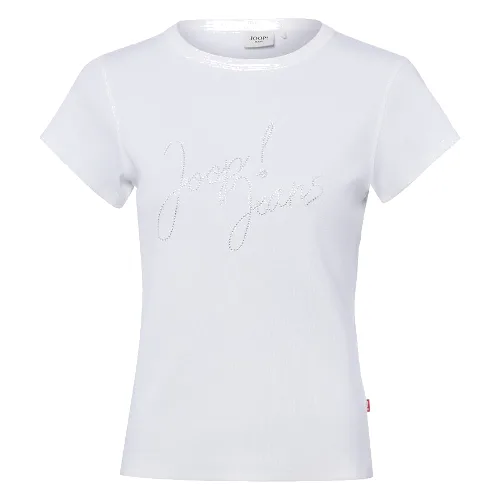 Joop Jeans Koszulka - Tineta Kobiety Bawełna biały, M