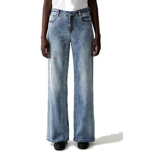 Joseph Ribkoff jeansy wide leg damskie