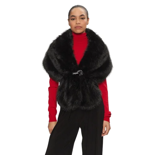Joseph Ribkoff Narzutka 233796F24 Czarny Regular Fit