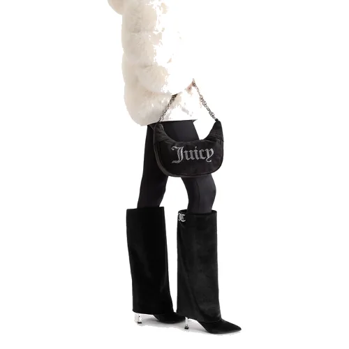 Juicy Couture Kozaki EO-R24SS94662 Czarny