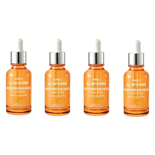 Jumiso All day Vitamin Brightening & Balancing Facial Serum - 30ml (4szt.) Set