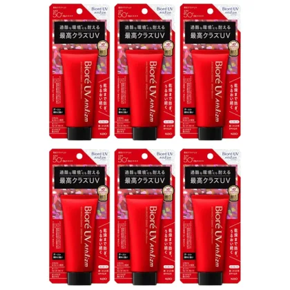 Kao - Biore Athlizm Skin Protect Essence SPF 50+ PA++++ - 70g (6szt.) Set