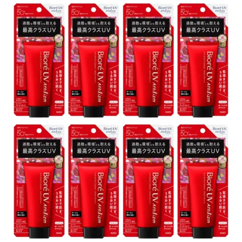 Kao - Biore Athlizm Skin Protect Essence SPF 50+ PA++++ - 70g (8szt.) Set