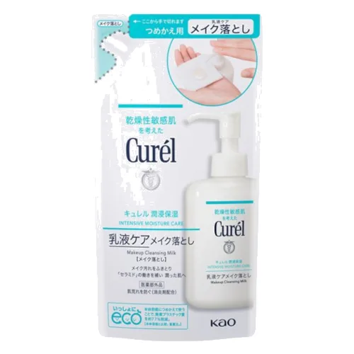 Kao - Curel Moisturizing Lotion Care Makeup Remover Refill - 180ml