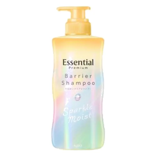 Kao - Essential Premium Barrier Shampoo - 430ml - Sparkle Moist