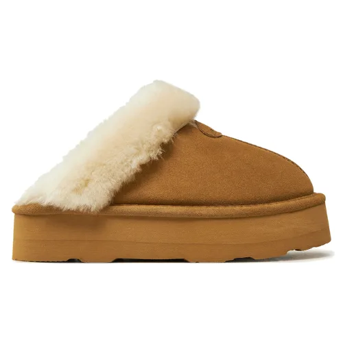 Kapcie Bearpaw Retro Loki 2487W Beżowy