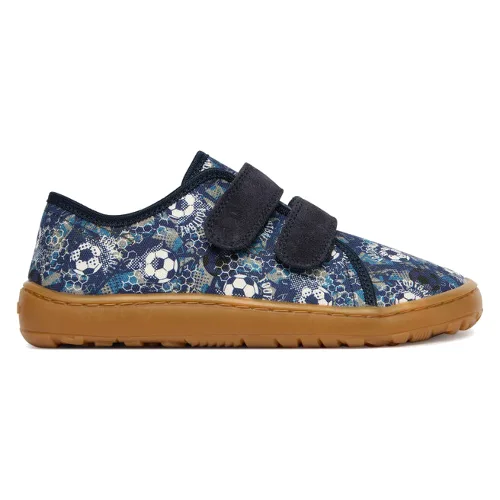 Kapcie Froddo Barefoot Canvas G1700440-7 D Niebieski