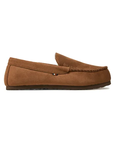 Kapcie Tommy Hilfiger Driver House Shoe FM0FM05224 Brązowy