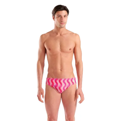 Kąpielówki męskie Arena Ripple Print Swim Briefs 85