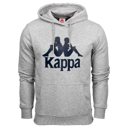 Kappa Taino Hooded 705322-18M, Męskie, Szare, bluzy, bawełna, rozmiar: L