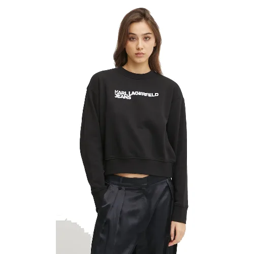 Karl Lagerfeld Jeans bluza damska z bawełną