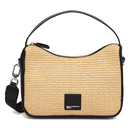 Karl Lagerfeld Jeans torebka crossbody damska pleciona