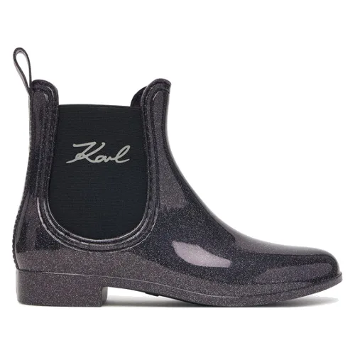 KARL LAGERFELD Kalosze KL94775S Fioletowy