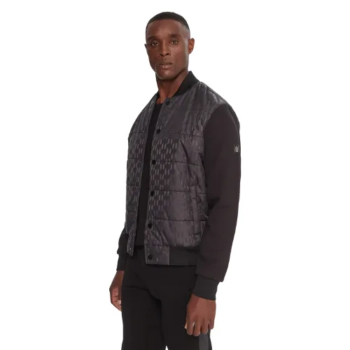 KARL LAGERFELD Kurtka bomber 505064554504 Czarny Regular Fit
