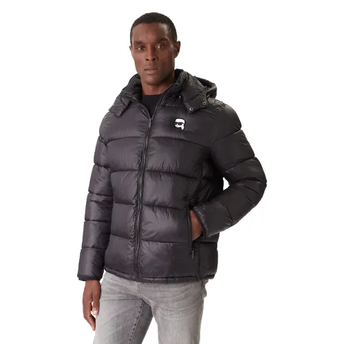 KARL LAGERFELD Kurtka zimowa 505022 554590 Czarny Regular Fit