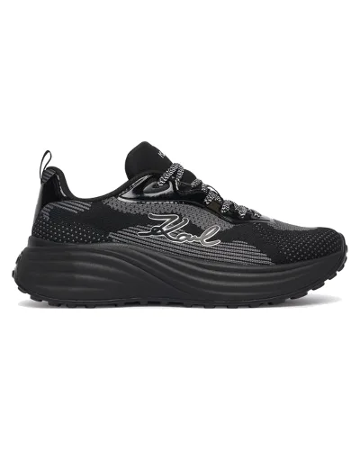 KARL LAGERFELD Sneakersy Krista KL64126 Czarny