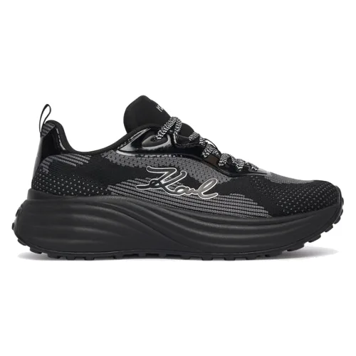 KARL LAGERFELD Sneakersy Krista KL64126 Czarny