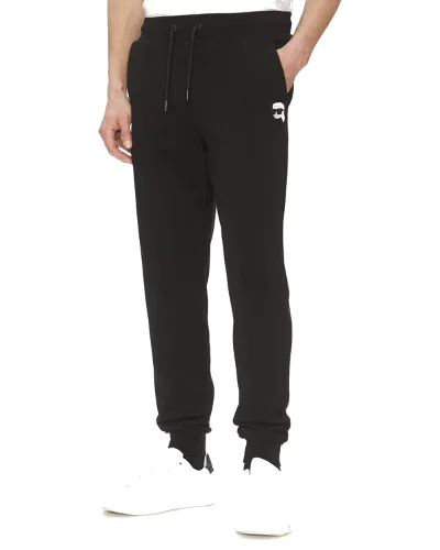 KARL LAGERFELD Spodnie dresowe 705713 500900 Czarny Regular Fit