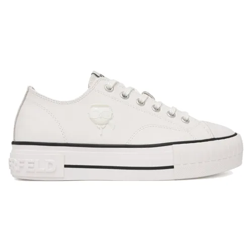 KARL LAGERFELD Trampki Kampus Max KL60426 Biały