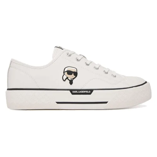 KARL LAGERFELD Trampki Kampus Max KL95025 Biały