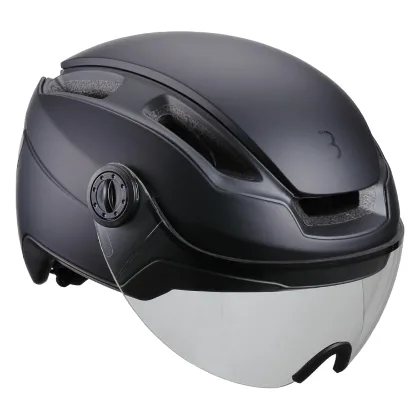 Kask BBB Helme Indra Face Shield przezroczysty M czarny mat
