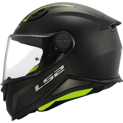 Kask integralny dziecięcy LS2 FF812 Kid Solid S matowy czarny