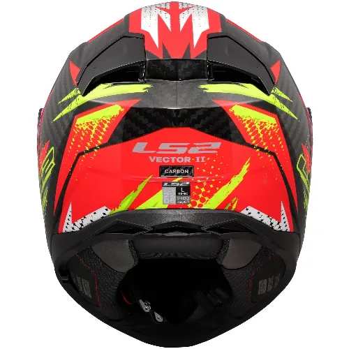 Kask Ls2 FF811 Vector II Tantic XXL Czerwono-Żółty