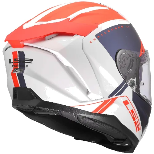 Kask LS2 FF817 Challeng II tytanowo-biały-czarny