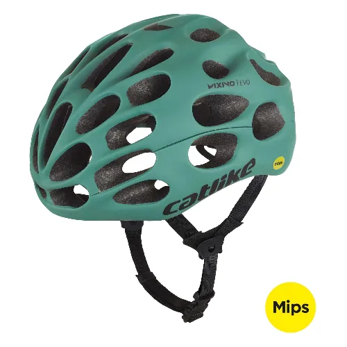 Kask MIPS MTB, Szosa, Gravel Catlike Mixino Evo Zielony Malachit Mat