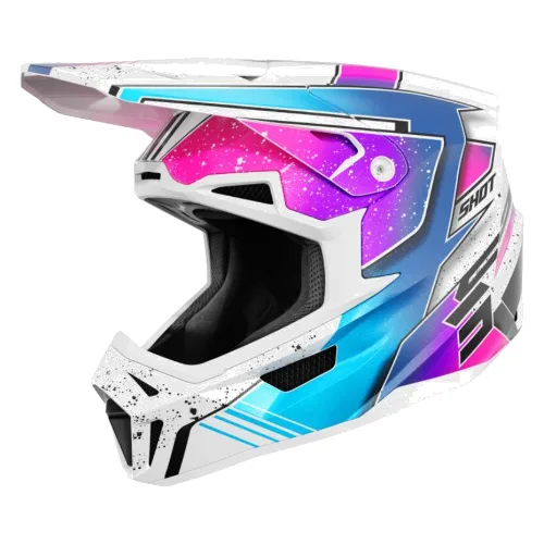 Kask pełnotwarzowy Shot Race Gear Lite-Racing