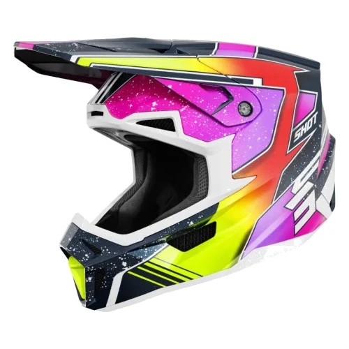Kask pełnotwarzowy Shot Race Gear Lite-Racing