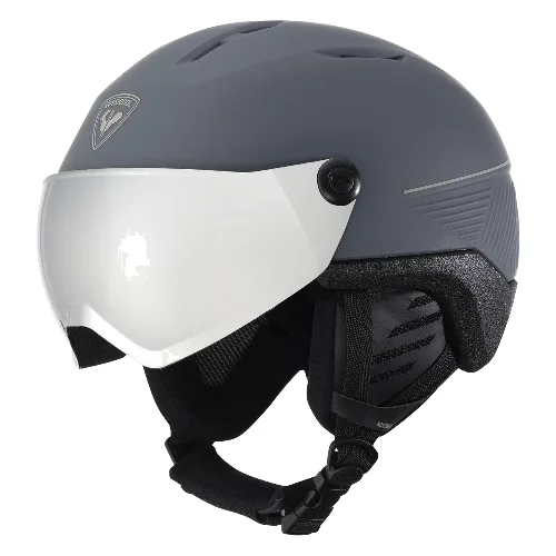 Kask Rossignol Fit Visor Impacts Photochromic Ski Helmet Grey 2025