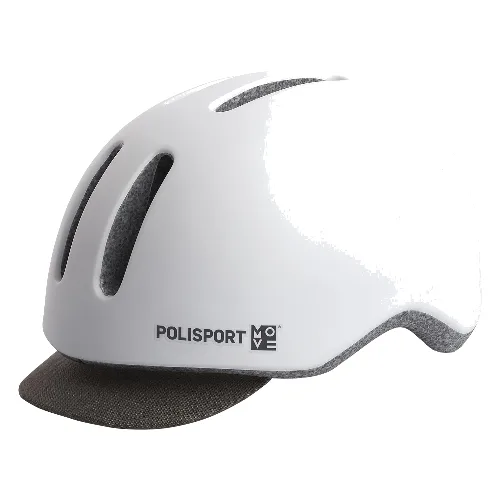Kask Rowerowy Commuter M (54-58 Cm) - Biały/Szary