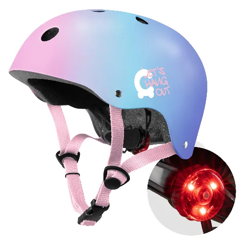 Kask rowerowy dla dzieci Cariboo Rainbow XS/S 48-52 cm