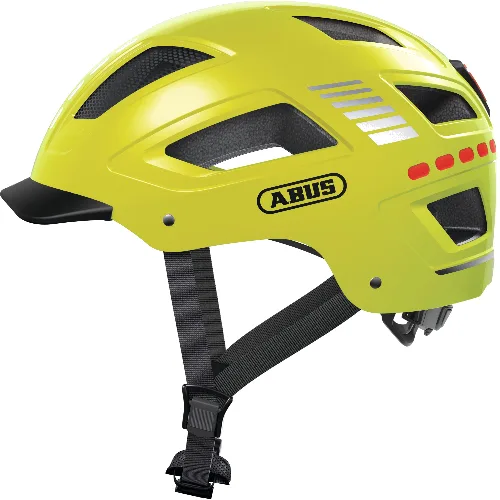 Kask Rowerowy Hyban 2.0 Led Signal Yellow M 52-58Cm