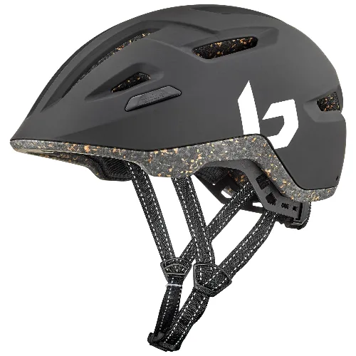 Kask rowerowy miejski „Eco Stance”, czarny matowy
