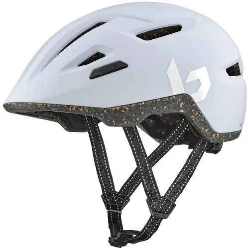 Kask rowerowy miejski „Eco Stance”, kolor biały matowy