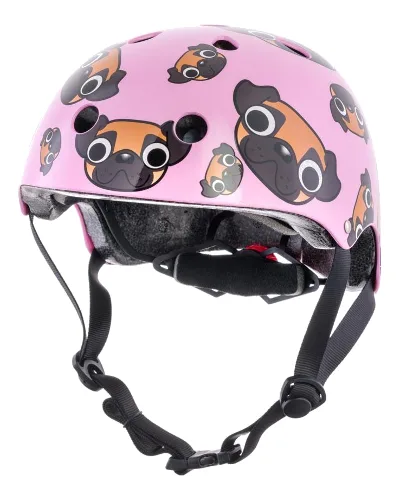 Kask rowerowy Mini Hornit Trotinette Pug Puppies S