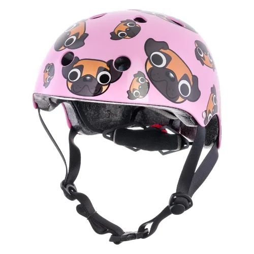 Kask rowerowy Mini Hornit Trotinette Pug Puppies S