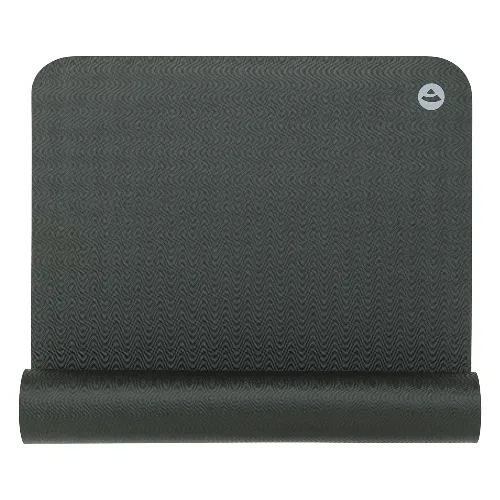 Kauczukowa mata do jogi Bodhi EcoPro XL XW 4mm - 200x66 cm - czarny