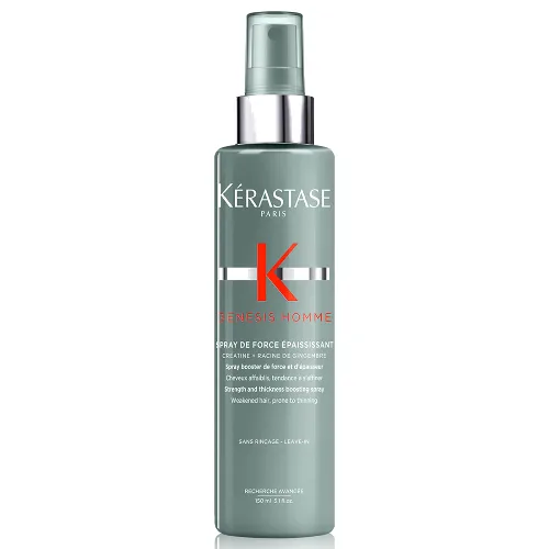 Kérastase Genesis Homme Strength and Thickness Boosting Spray wzmacniający spray do włosów dla mężczyzn 150 ml