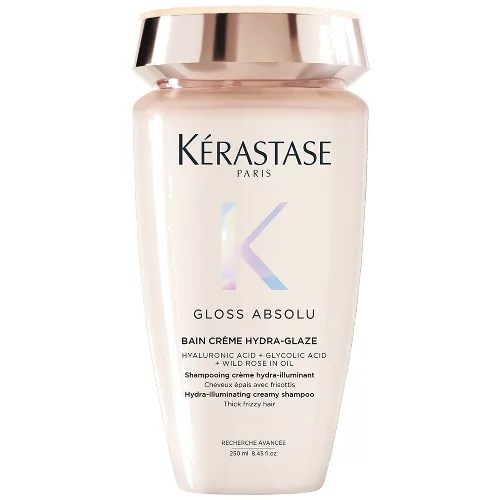 Kérastase Gloss Absolu Bain Crème Hydra-Glaze Shampoo For Thick Frizzy Hair 250ml